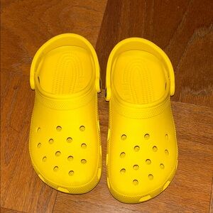 Yellow Crocs